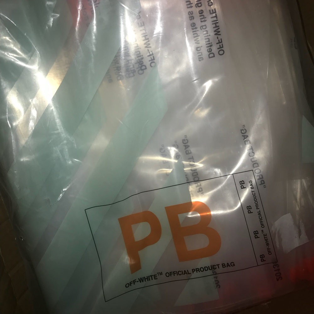 15 OFF-WHITE “PRODUCT BAG”(S)